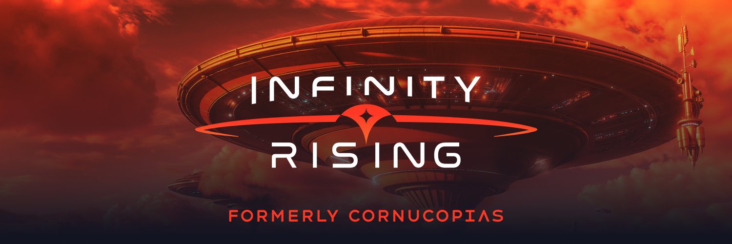 Infinity Rising banner