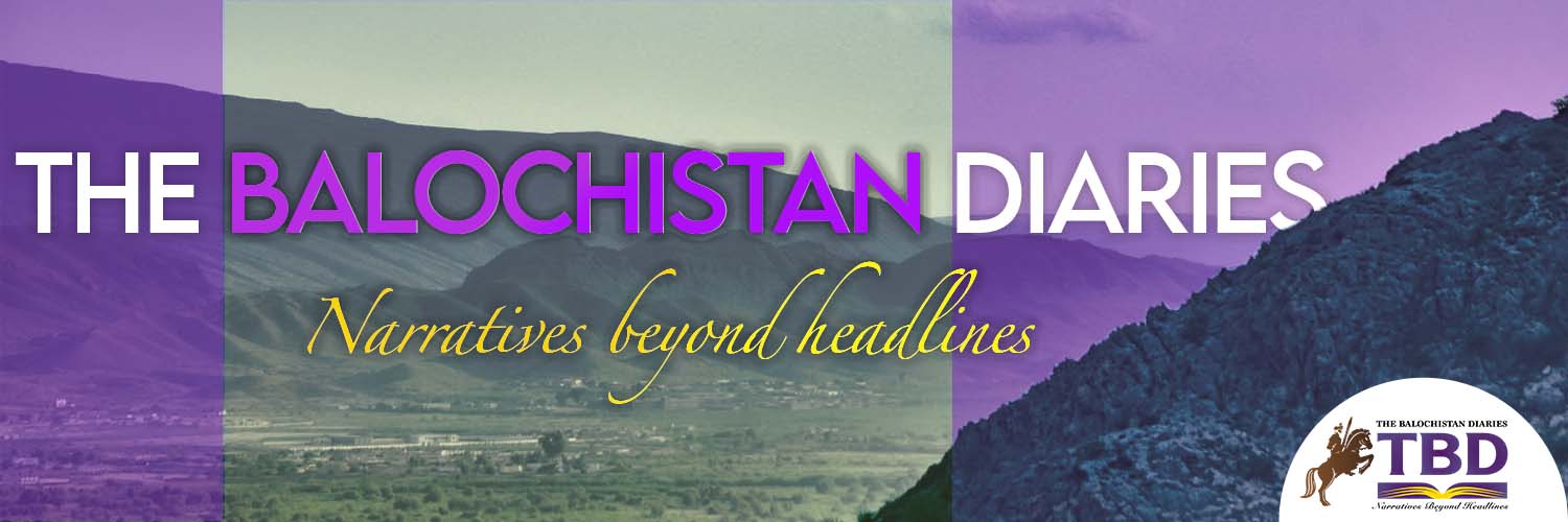 The Balochistan Diaries (TBD) banner
