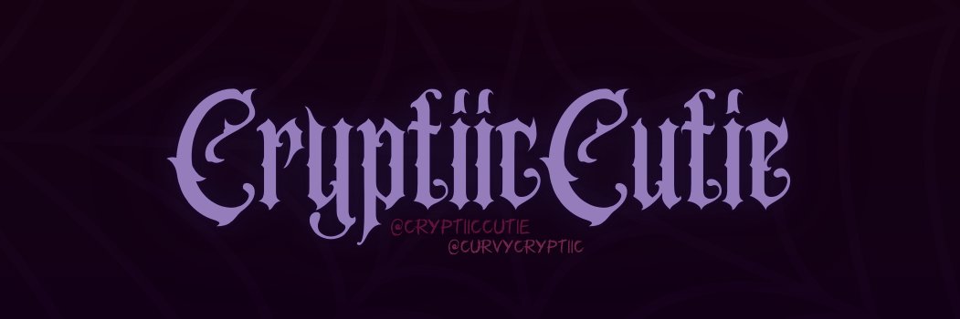 🕸️☽ 𝖒𝖆𝖊 ☾🕸️ banner