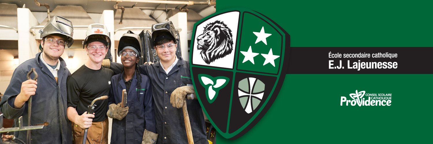 École secondaire catholique E.J. Lajeunesse banner