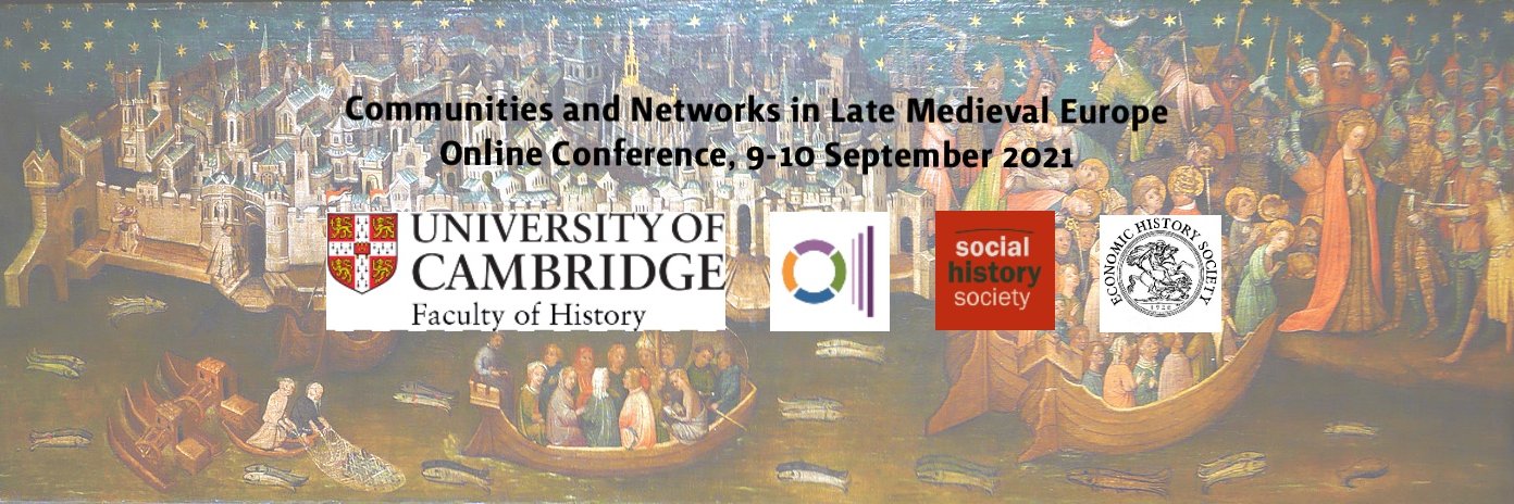 Communities and Networks in Late Medieval Europe banner