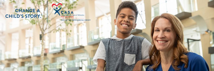 CASA of the Tenth Judicial Circuit banner