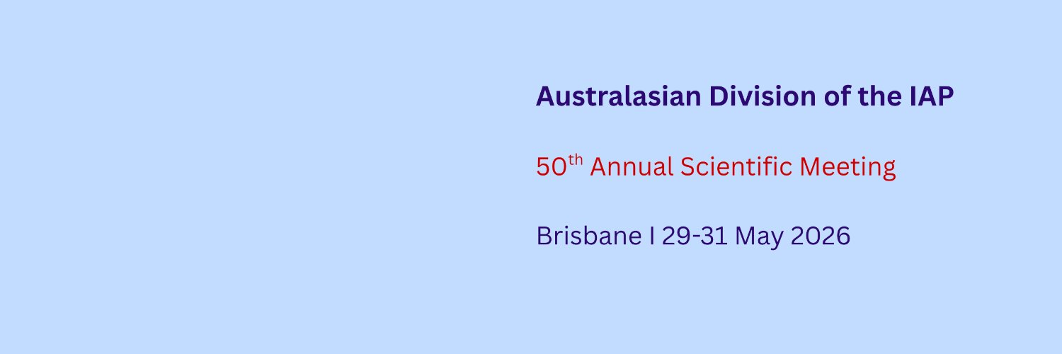 The Australasian Division of the IAP banner