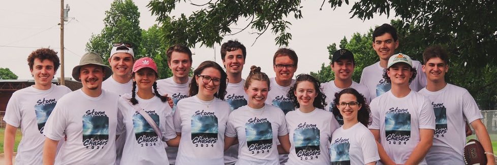 Storm Chase Team at Penn State's banner