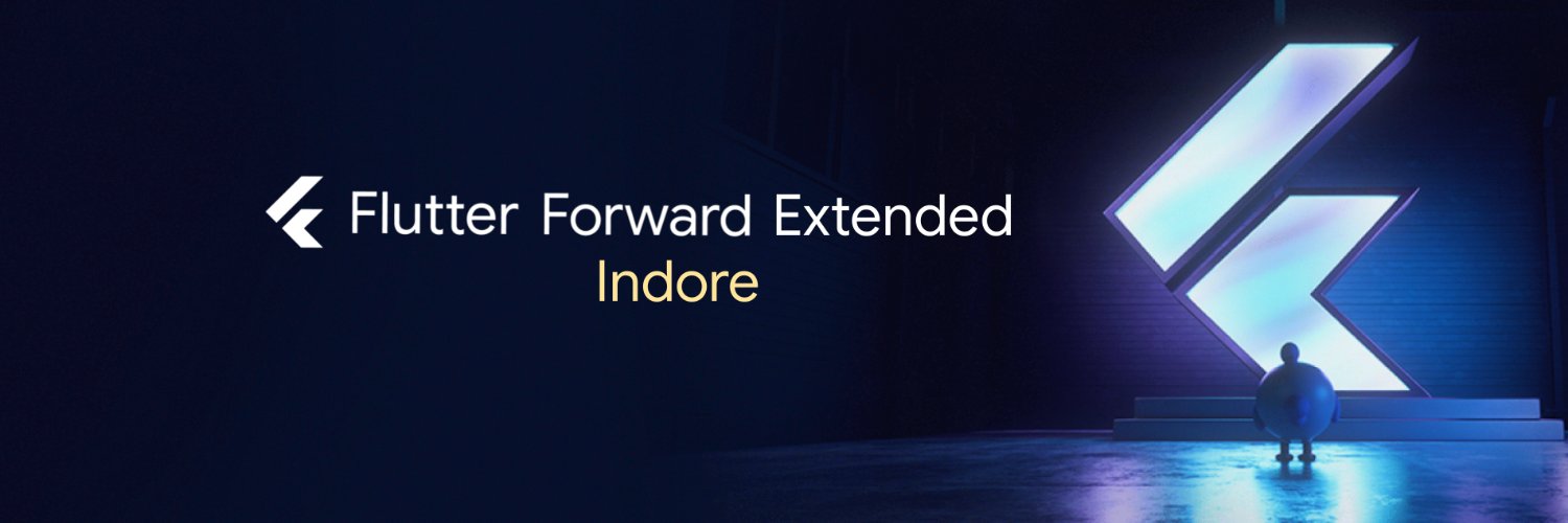 indoreflutter's profile banner image