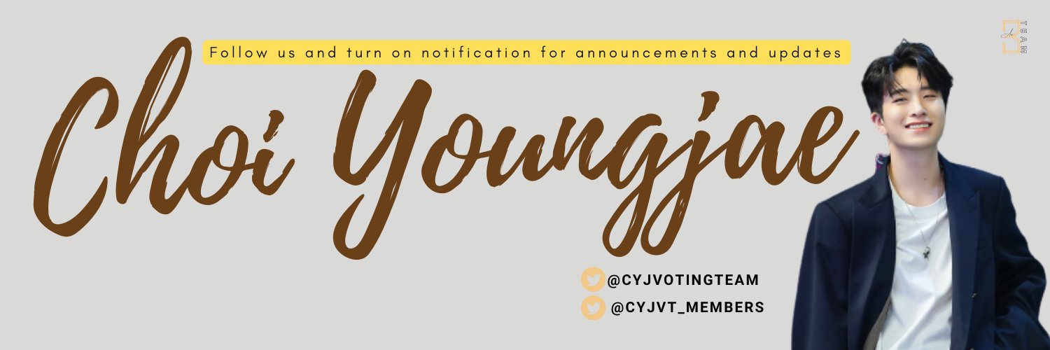 Choi Youngjae Voting Team banner