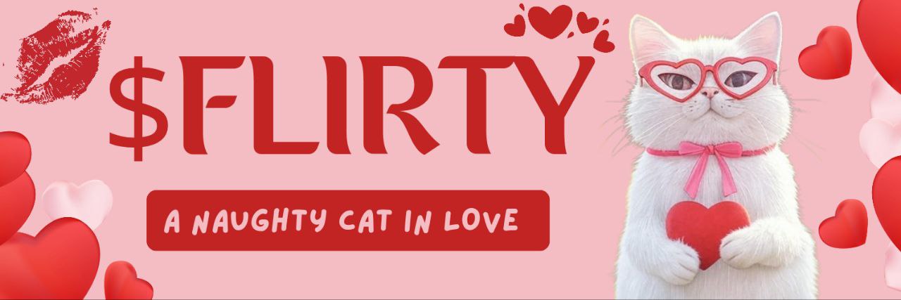 $FLIRTY CAT banner