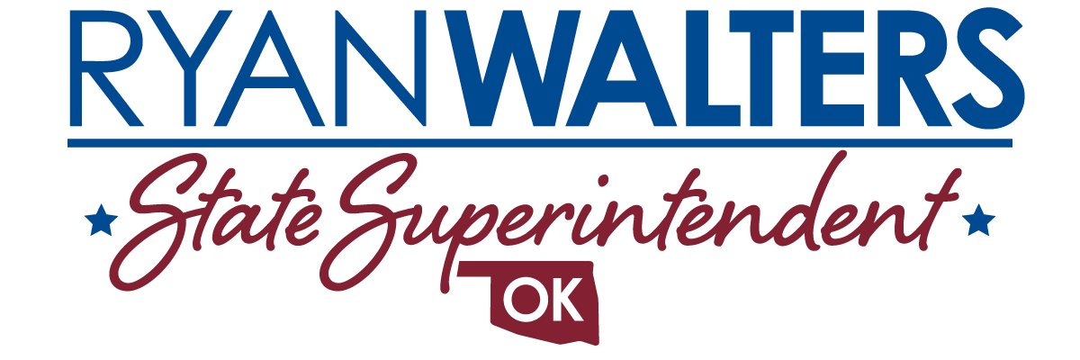 Ryan Walters for State Superintendent banner