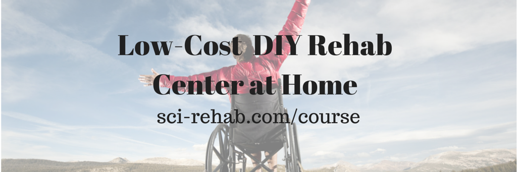 SCI Rehab At Home banner