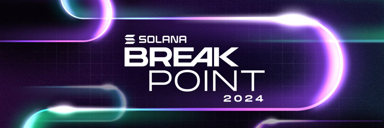 Solana Breakpoint ☀️ SINGAPORE Sept. 20-21, 2024 Profile Banner