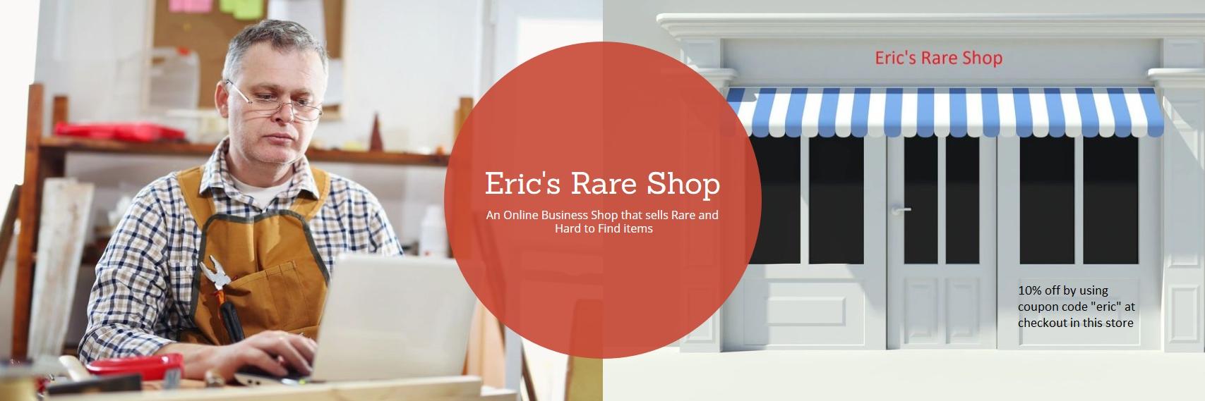 ericsrareshop's profile banner image
