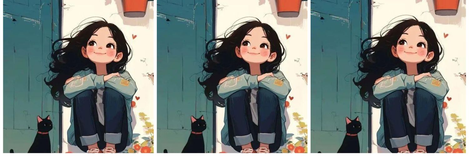 Black cat 🐈‍⬛ banner