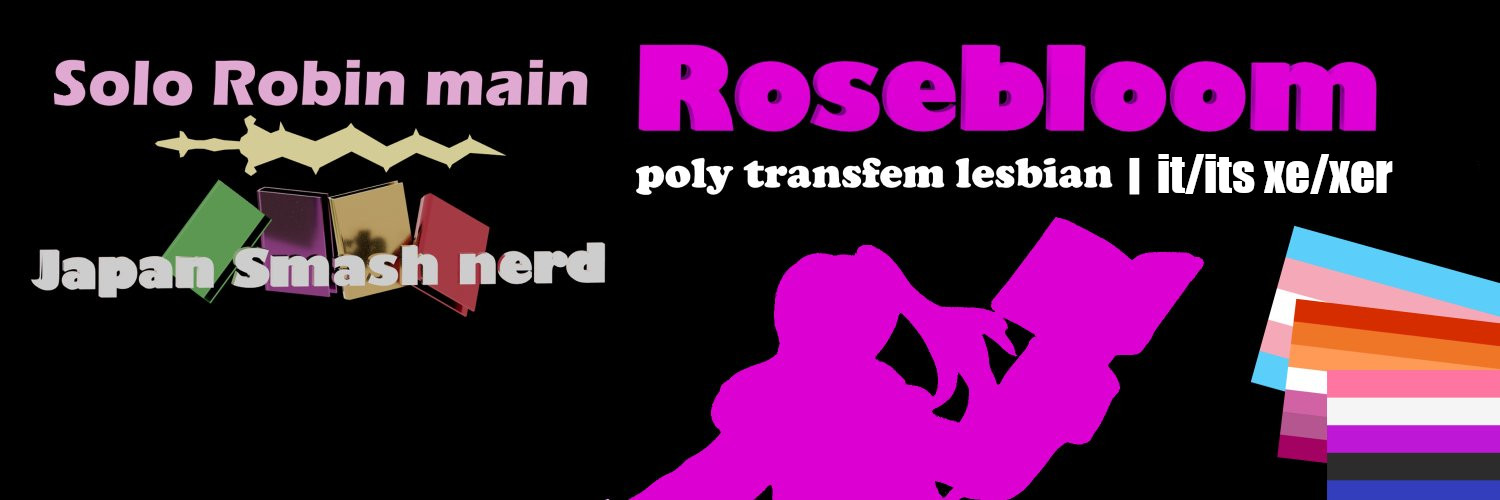 Poppybloom (Mira) 🏳️‍⚧️ xe/xer it/its🎗️ banner