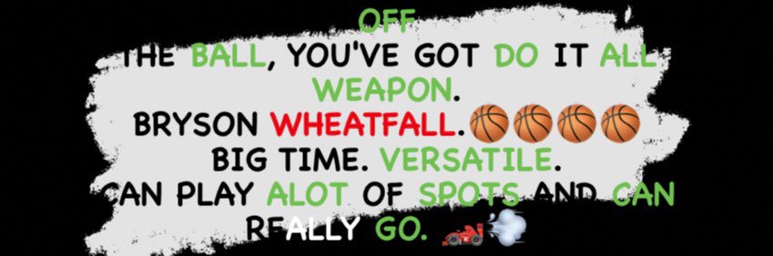 Bryson Wheatfall's banner