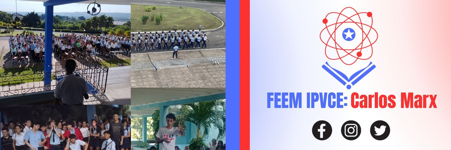 FEEM IPVCE: Carlos Marx banner