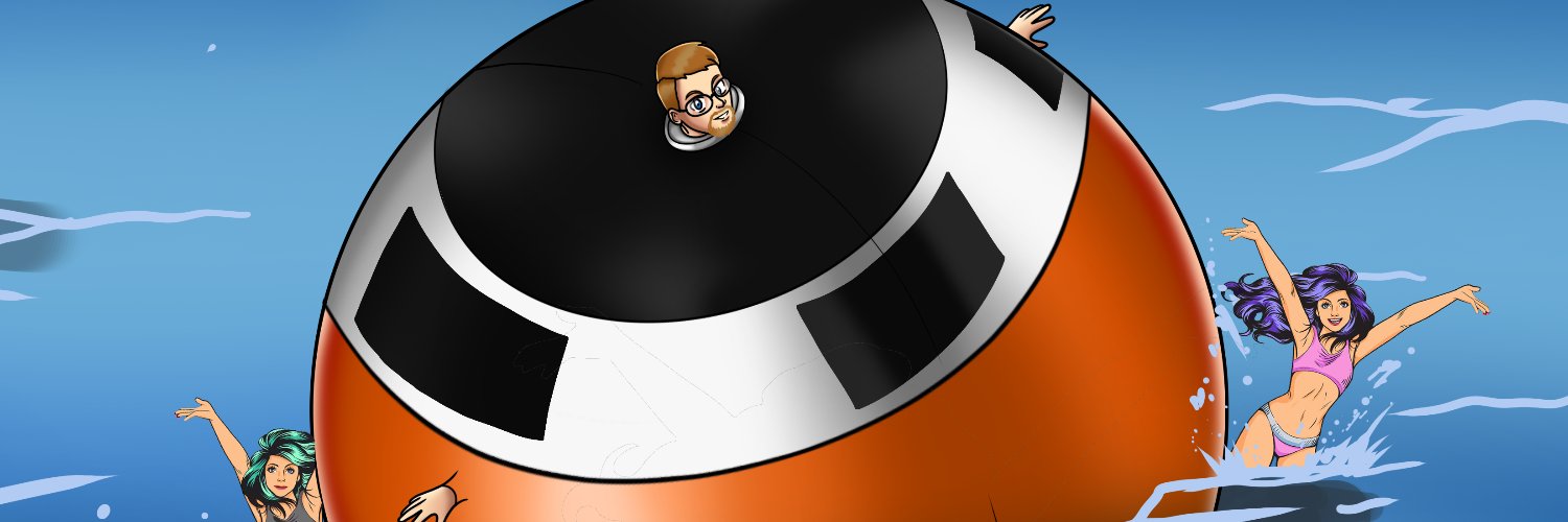 Inflatable David banner