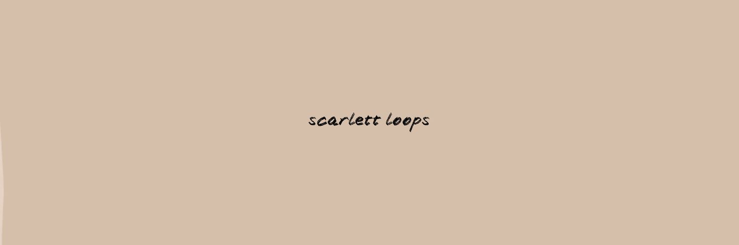 scarlett loops banner