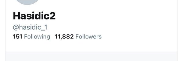 Hasidic_3 Profile Banner
