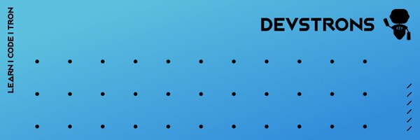 devstrons Profile Banner