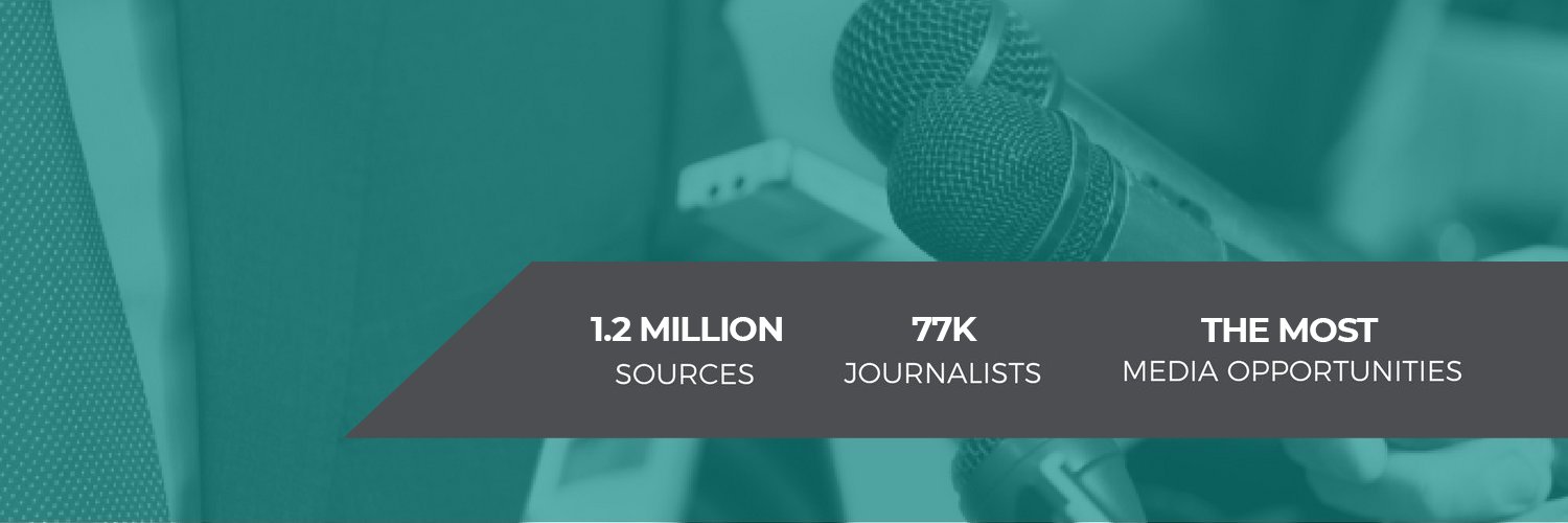 Help a Reporter Out's banner