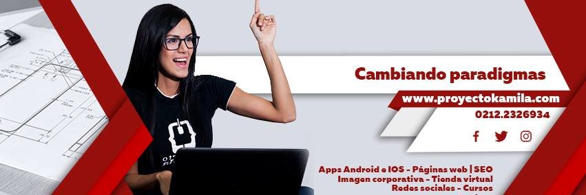 Proyectokamila's profile banner image