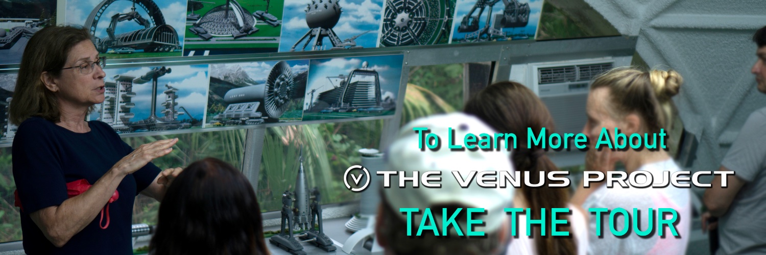 The Venus Project's banner
