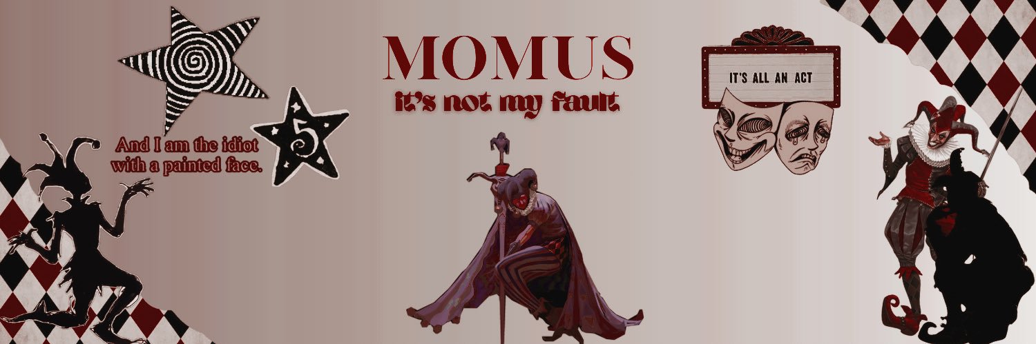 𝕄 𝕆 𝕄 𝕌 𝕊 banner