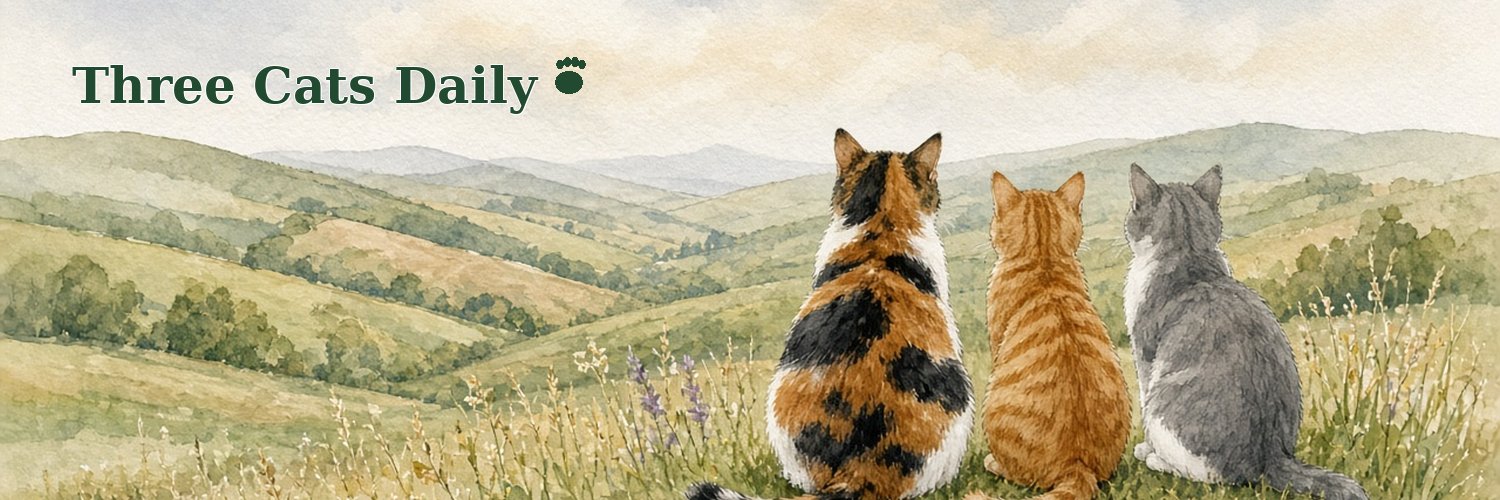ThreeCatsDaily's profile banner image