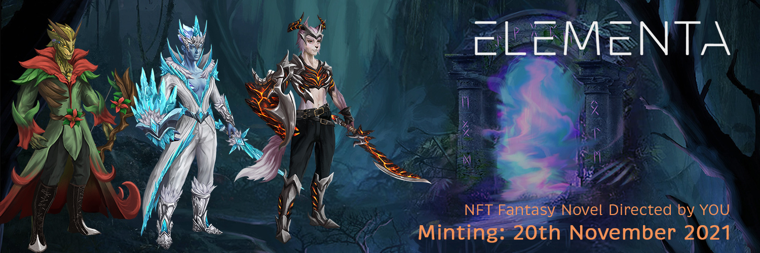 Elementa | NFT Novel & P2E Game banner