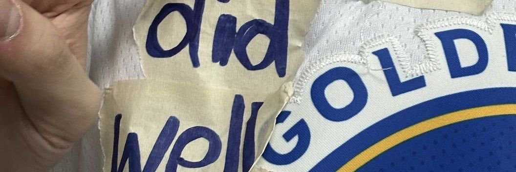 blue banner