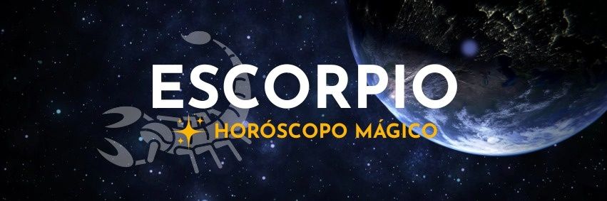 Escorpio Horóscopo Mágico 🔮 banner