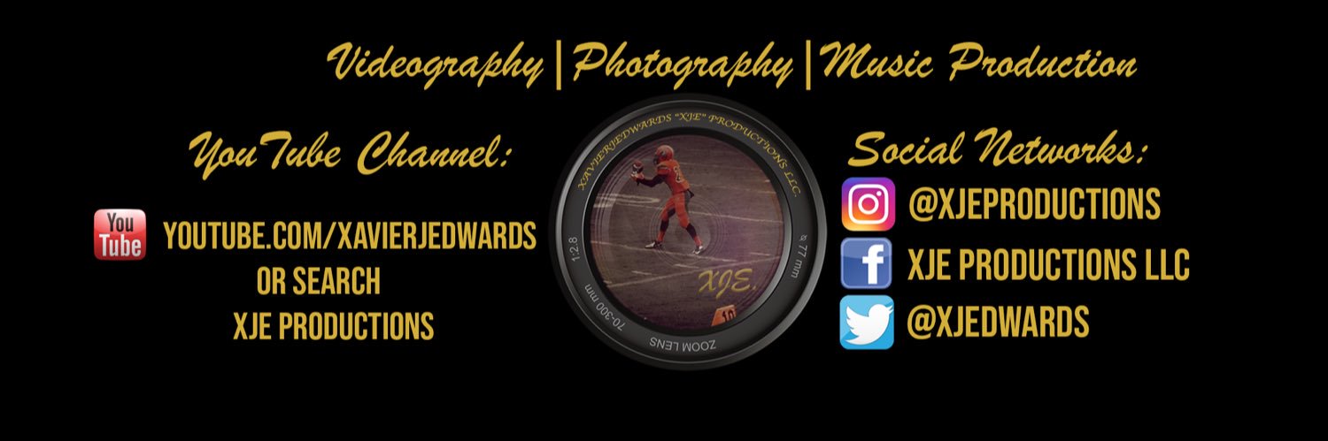XavierJEdwards “XJE” Productions LLC banner