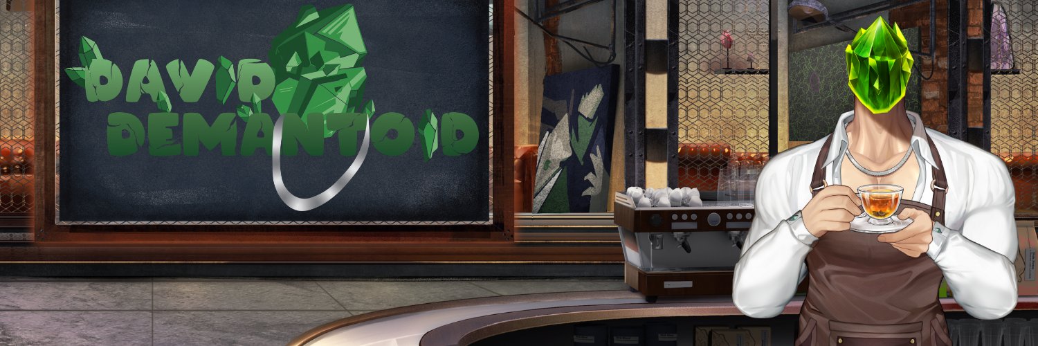 David_Demantoid | Twitch 💚 💎's banner