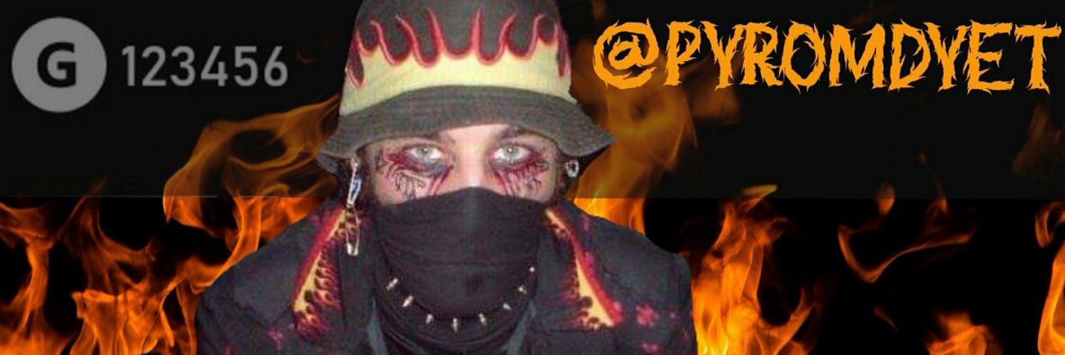 M@ Hillier. Pyrø banner