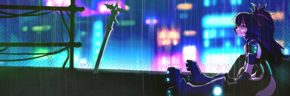 Knightlyfe_VT - GlitchTuber banner