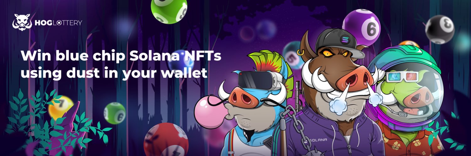 The HogLottery banner