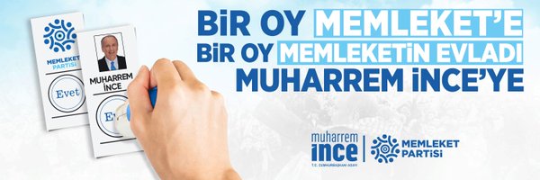 Memleket Partisi Kastamonu İl Başkanlığı Profile Banner