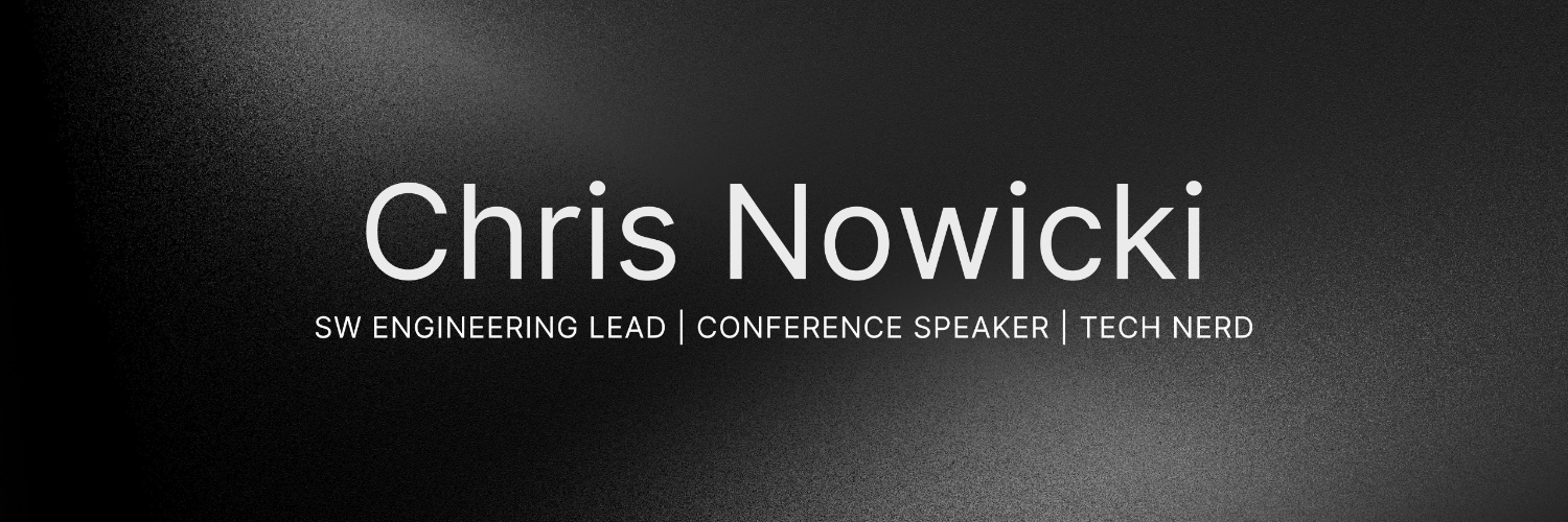 Chris Nowicki's banner