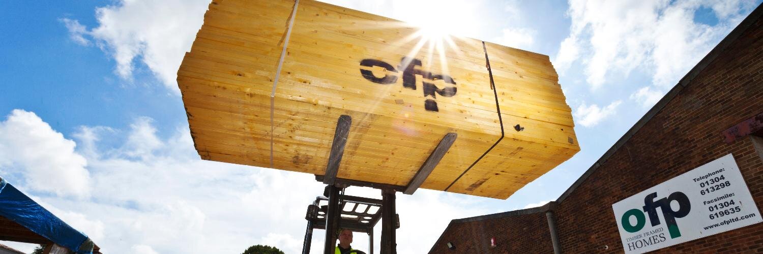 OFP Timber Frame banner