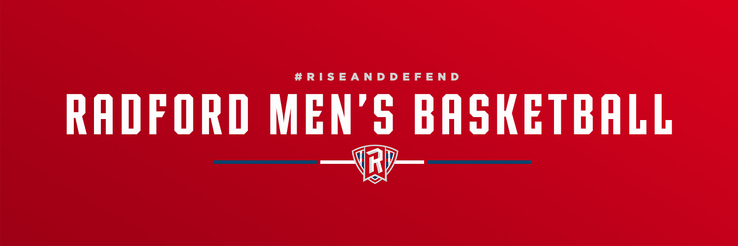Radford Men's Basketball's banner