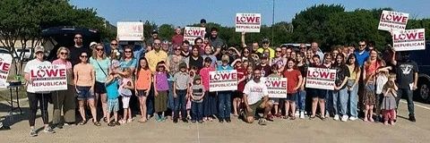 David Lowe for Texas's banner