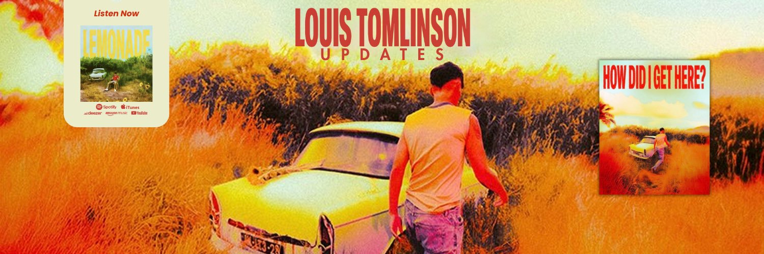 Louis Tomlinson Updates banner