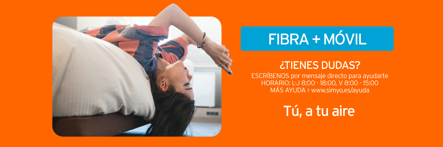 simyo España banner