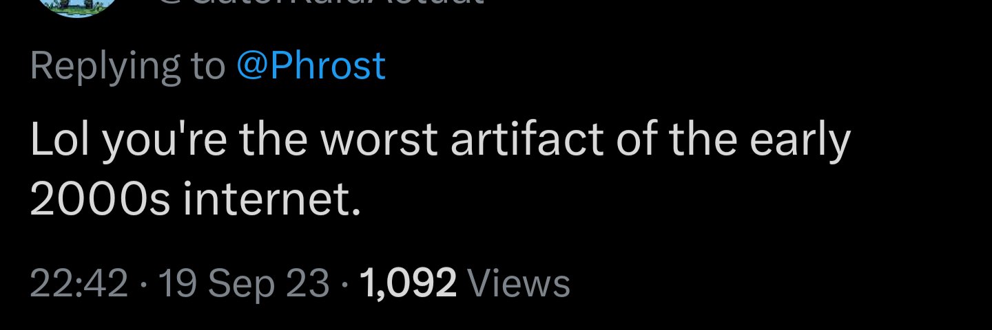 Phrost's profile banner image