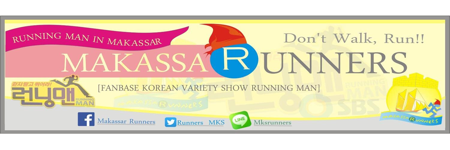 Running Man Makassar banner