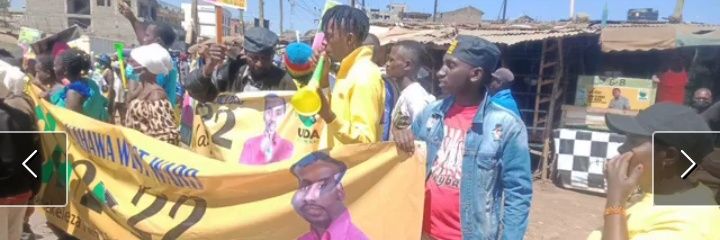 Hon francis Mugi banner