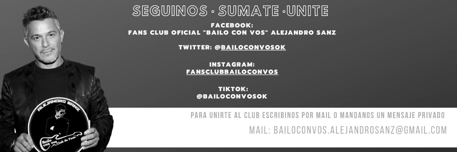 Fans Club Bailo Con Vos banner