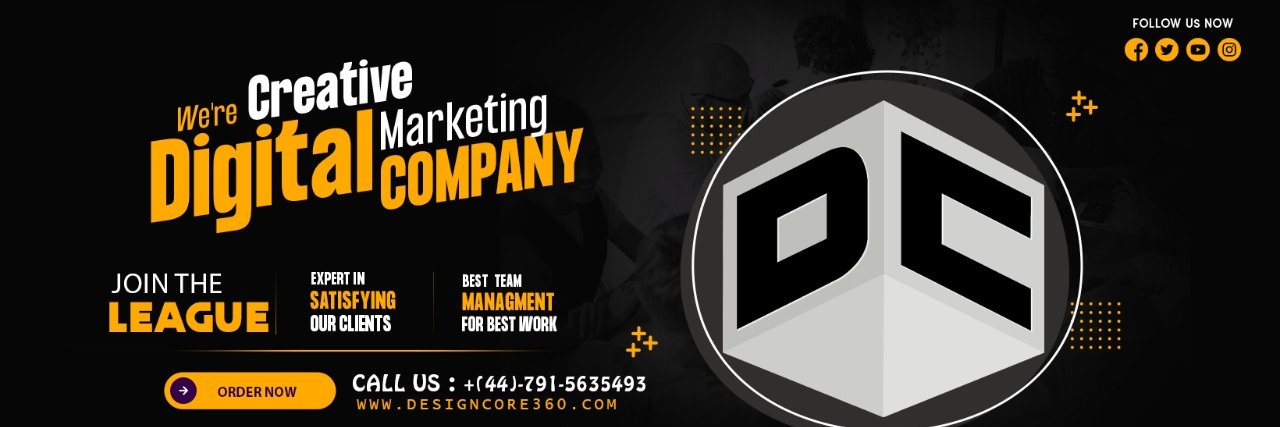 Designcore360's profile banner image