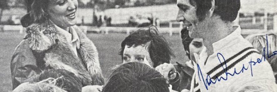 Cricketers Autographs of the 70s & 80s banner