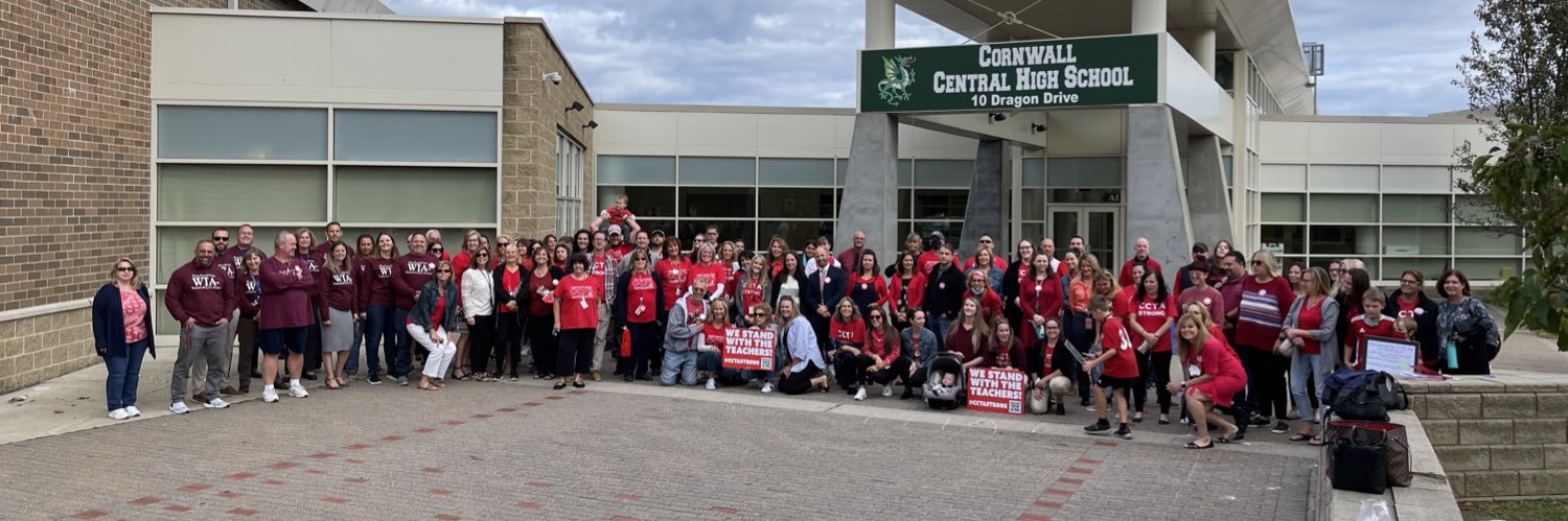 Cornwall Central Teachers’ Association banner